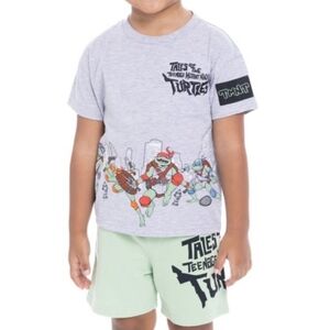 TMNT Shirt And Shorts Set